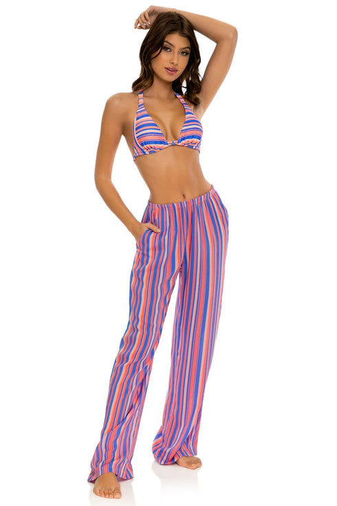 Luli Fama Playtime FLARE BOTTOM PANTS
